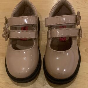 Rachel Shoes brand toddler Mary Jane’s in blush pink size 8